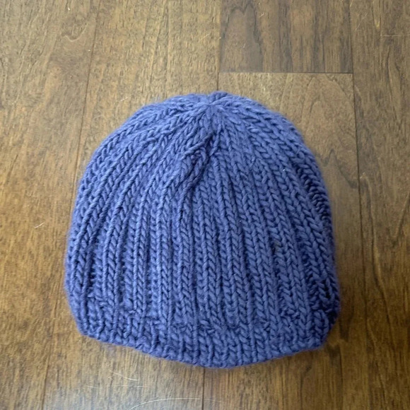 Wool Blend Purple Hat - Picture 2 of 3